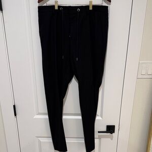 Hugo Boss Men's Black Drawstring Trouser